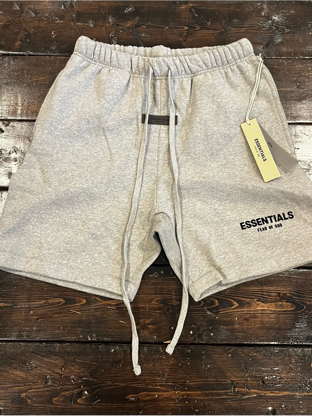 Fear of God ESSENTIALS Men's Light Grey Athletic Sweat Shorts